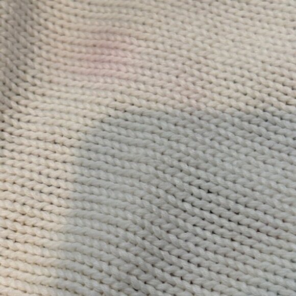 VINTAGE 1980s LQ Knitwear Hand Loomed Vibrant Sweater – Size Large - Picture 7 of 9